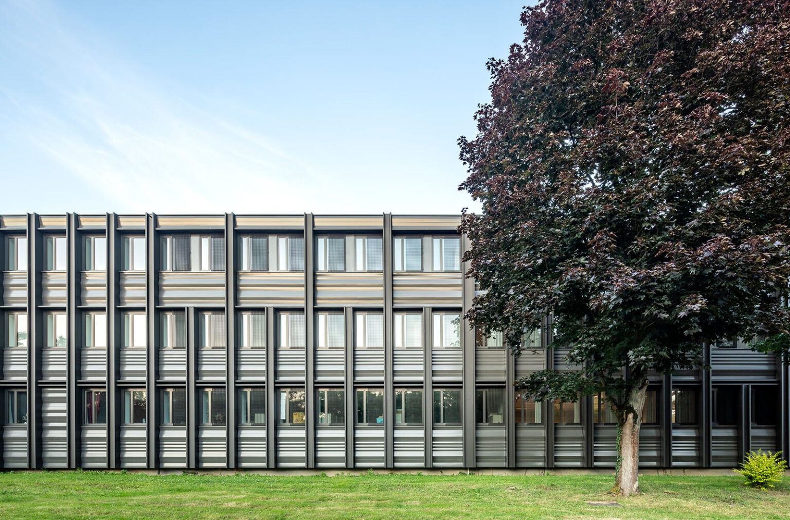 rénovation énergétique de la bibliothèque, campus de Belle Beille